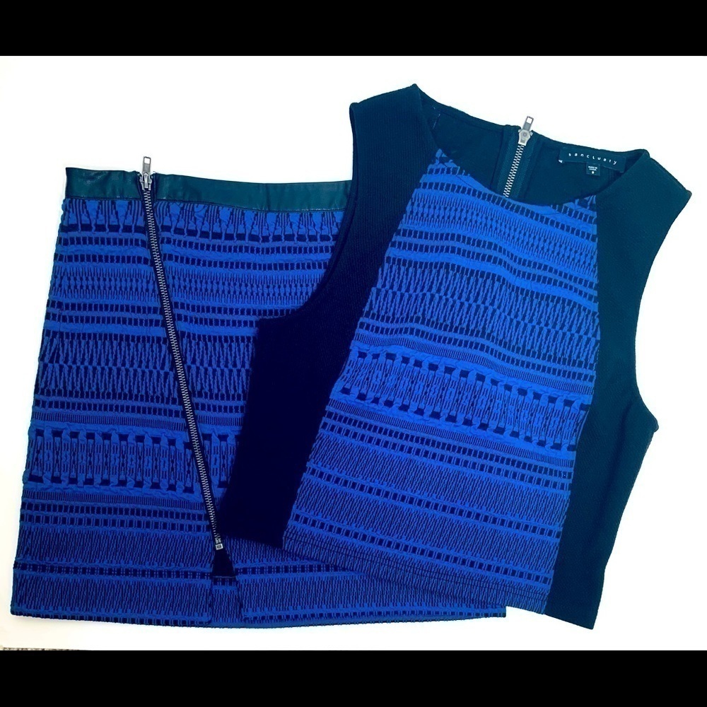 Sanctuary Mini Skirt and Top Set